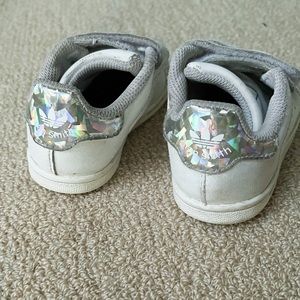 Toddler Adidas with Sparkle